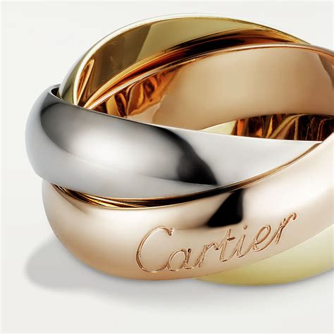 cartier trilogy anello|cartier gioielli trinity.